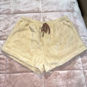 Sherpa lounge shorts